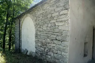 Fianco Sinistro - Oratorio di San Giovanni Battista a Alto SermenzaFrazione Rimasco - Ferrate