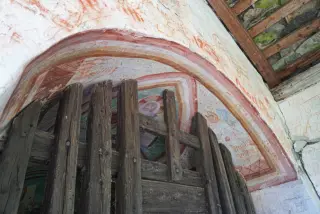 Arco ingresso. - Cappella di Sant'Antonio a Alto SermenzaFrazione Rimasco Borgo di Priami