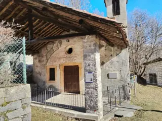 Facciata - Oratorio di Santa Maria di Pediclosso a Campiglia CervoFrazione Santa Maria di Pediclosso