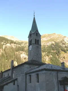 Campanile - Parrocchiale di San Giovanni Battista a Gressoney-Saint-Jean