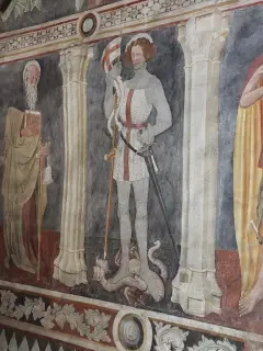 Santo - Cappella del Castello a Fénis