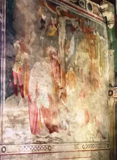 Crocifissione - Cappella del Castello a Fénis