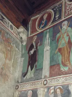 Santi - Cappella del Castello a Fénis