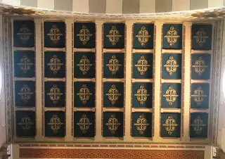 Soffitto - Chiesa Parrocchiale di San Giovanni Battista a Campiglione Fenile