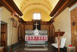 Presbiterio - Oratorio di Sant'Antonio Abate a Fontaneto d'AgognaFrazione Sant'Antonio