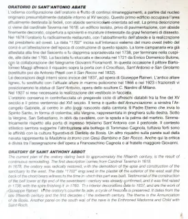 Pannello illustrativo dettaglio - Oratorio di Sant'Antonio Abate a Fontaneto d'AgognaFrazione Sant'Antonio
