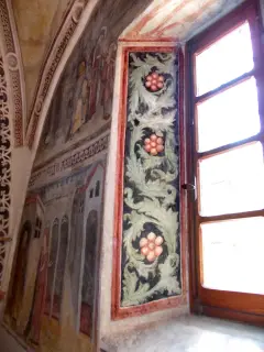 Parete aud, finestra sguancio sinistro - Chiesa della Madonna della Stella a Pianezza
