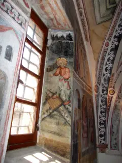 Parete aud, finestra sguancio destro - Chiesa della Madonna della Stella a Pianezza