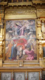 Madonna della vittoria di Lepanto di Grazio Cossali - Chiesa di Santa Croce e Tutti i Santi a Bosco Marengo