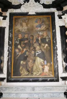 Santo e Sante domenicani di scuola milanese - Chiesa di Santa Croce e Tutti i Santi a Bosco Marengo