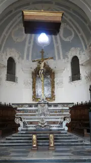 Altare maggiore - Chiesa di Santa Croce e Tutti i Santi a Bosco Marengo