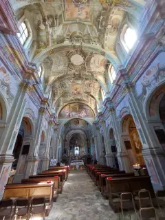 Interno - Chiesa e Convento di San Bernardino a Saluzzo