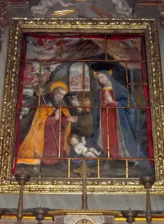 Natività - Chiesa della Santi Nomi di Gesù e Maria a Cavour