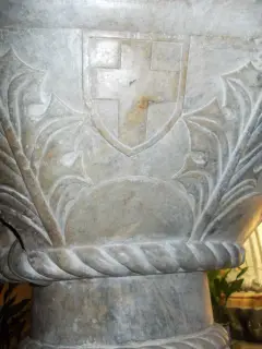 Battistero Zabreri crux sabaudiae - Parrocchiale di Maria Vergine Assunta a Caraglio