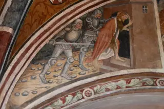 Cappella Provana - Parte sinistra - Pieve di San Pietro a Pianezza