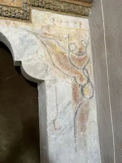 Affresco del 1548 dettaglio - Oratorio dei Battuti o Immacolata Concezione a Vesime