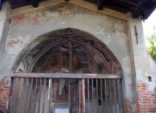 Facciata - Cappella di San Sebastiano a Pianezza