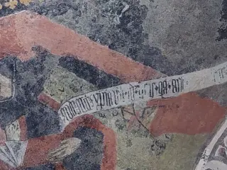 Dottori della Chiesa dettaglio - Cappella di San Giacomo a Busca