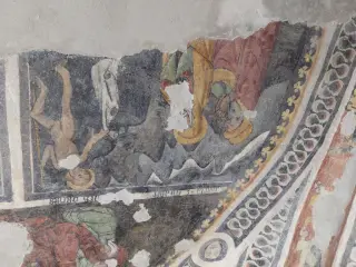 San Giacomo parte per il deserto - Cappella di San Giacomo a Busca