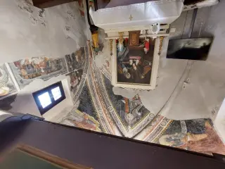 Vista interno - Cappella di San Giacomo a Busca
