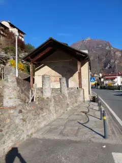 Vista - Cappella dei Santi Sebastiano e Rocco a Pont-Saint-Martin