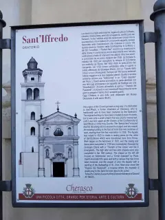 Pannello illustrativo - Oratorio di Sant'Iffredo a Cherasco