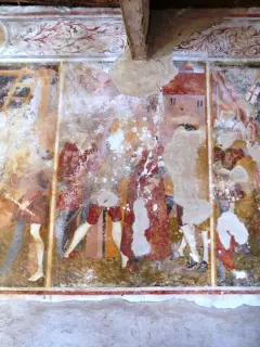 Affreschi - Cappella di San Bernardo o San Bernardino da Siena a Piozzo