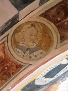 Affreschi - Cappella di San Bernardo o San Bernardino da Siena a Piozzo