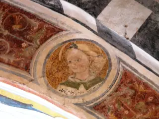 Affreschi - Cappella di San Bernardo o San Bernardino da Siena a Piozzo