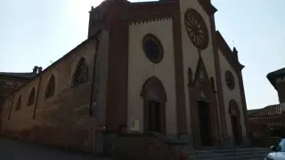 Facciata - Parrocchiale di Santa Sabina a Pomaro Monferrato