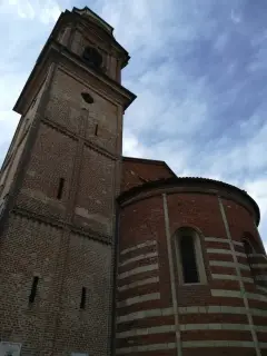 Campanile e abside - Parrocchiale di San Dalmazio a Quargnento