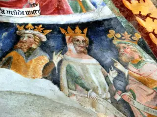 Affreschi - Cappella della Crocetta a Rocca de' Baldi