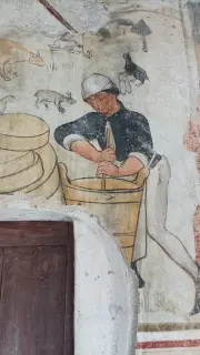 Scene agresti - Ex Convento del Cascinale dei Frati a Roccaforte MondovìFrazione Bertini