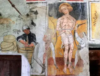 San Sebastiano - Ex Convento del Cascinale dei Frati a Roccaforte MondovìFrazione Bertini