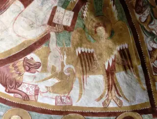 Affreschi - Pieve di San Maurizio a Roccaforte Mondovì