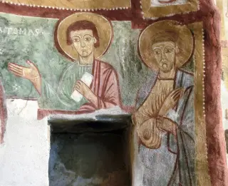 Affreschi - Pieve di San Maurizio a Roccaforte Mondovì