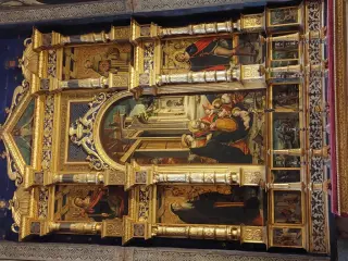 Polittico - Chiesa o Abbazia di Sant'Antonio di Ranverso a Buttigliera AltaFrazione Sant'Antonio di Ranverso