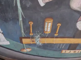 Cristo di pietà dettaglio - Chiesa o Abbazia di Sant'Antonio di Ranverso a Buttigliera AltaFrazione Sant'Antonio di Ranverso