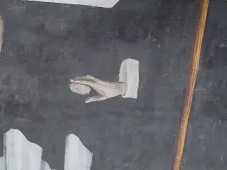 Cristo di pietà dettaglio - Chiesa o Abbazia di Sant'Antonio di Ranverso a Buttigliera AltaFrazione Sant'Antonio di Ranverso