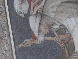 Affresco - Chiesa o Abbazia di Sant'Antonio di Ranverso a Buttigliera AltaFrazione Sant'Antonio di Ranverso