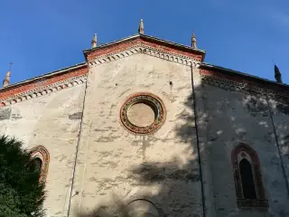 Abside dettaglio - Parrocchiale di San Lorenzo a Andorno Micca