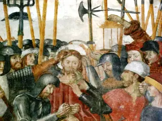 Affreschi Vita e Passione Gesù - Chiesa Cappella di San Francesco a Santa Vittoria d'Alba