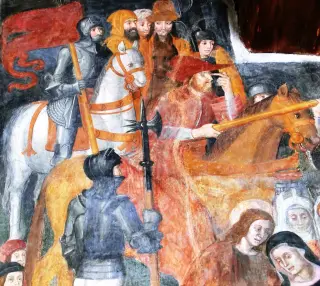 Affreschi Vita e Passione Gesù - Chiesa Cappella di San Francesco a Santa Vittoria d'Alba