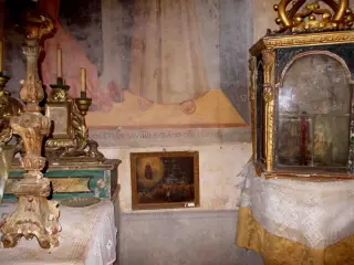 Navata Sud particolare prima campata - Cappella di San Giuliano a SaviglianoFrazione San Giuliano