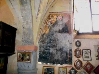 Navata Sud Antonio abate 1517 die 2 nonembris - Cappella di San Giuliano a SaviglianoFrazione San Giuliano