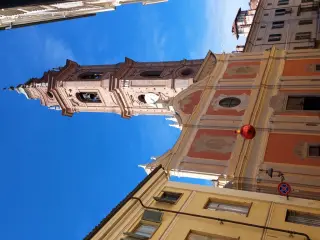 Facciata e campanile - Collegiata di Sant'Andrea a Savigliano