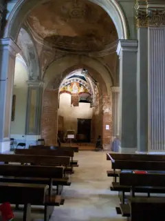 Navata e base del campanile - Collegiata di Sant'Andrea a Savigliano