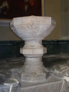 Fonte battesimale - Chiesa Abbaziale di San Pietro dei Cassinesi a Savigliano