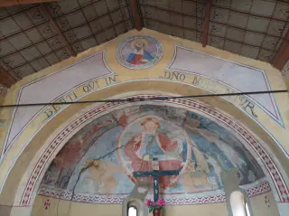 Abside - Chiesa dei Santi Fabiano e Sebastiano a Montiglio MonferratoFrazione Scandeluzza