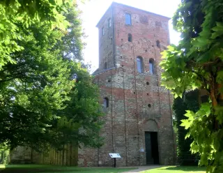 Facciata - Badia o Abbazia di Santa Giustina a Sezzadio